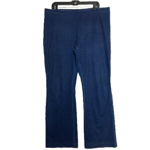 J.Jill Pure Jill Blue Boot Cut Pants L